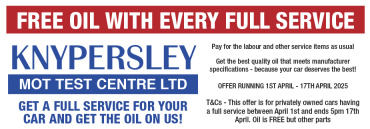 Knypersley MOT Test Centre Ltd