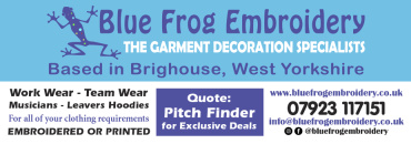 Blue Frog Embroidery