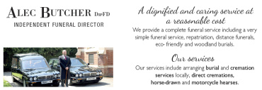 Alec Butcher Independent Funeral Directors